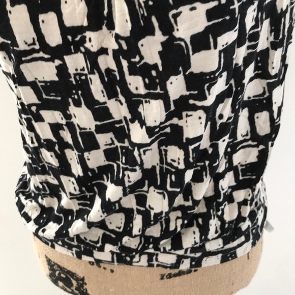 Waverly Grey Tie Neck Blouse - Picture 4 of 6